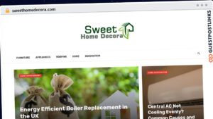 Publish Guest Post on sweethomedecora.com