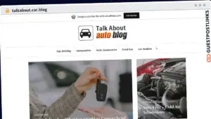 Publish Guest Post on talkabout.car.blog
