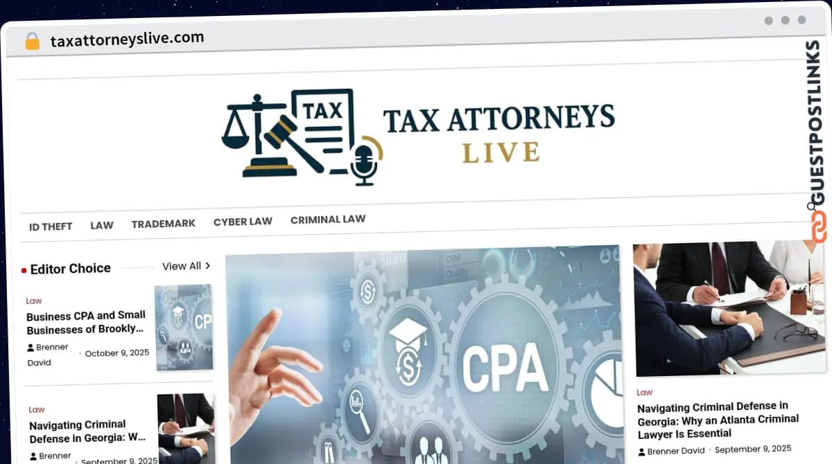 Publish Guest Post on taxattorneyslive.com