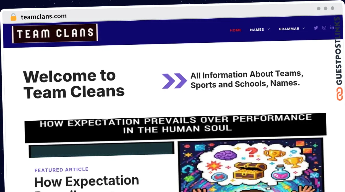 Publish Guest Post on teamclans.com