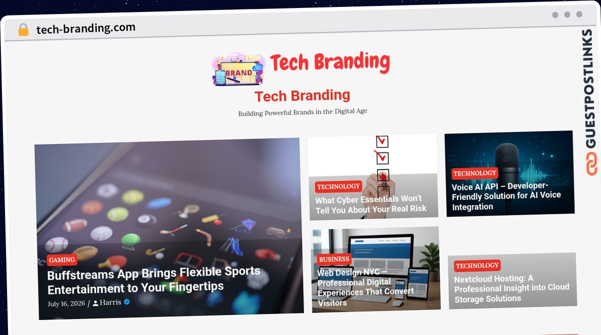 Publish Guest Post on tech-branding.com
