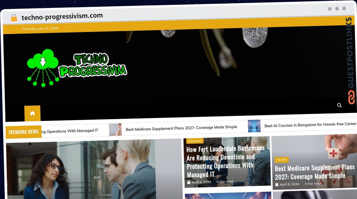 Publish Guest Post on techno-progressivism.com