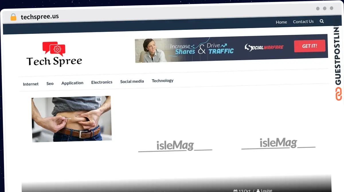 Publish Guest Post on techspree.us