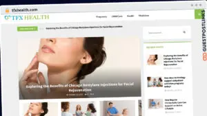 Publish Guest Post on tfxhealth.com