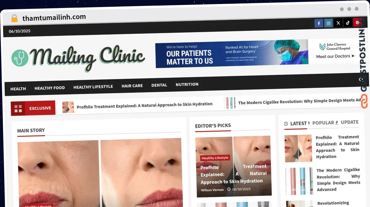 Publish Guest Post on thamtumailinh.com