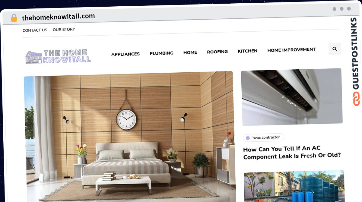 Publish Guest Post on thehomeknowitall.com