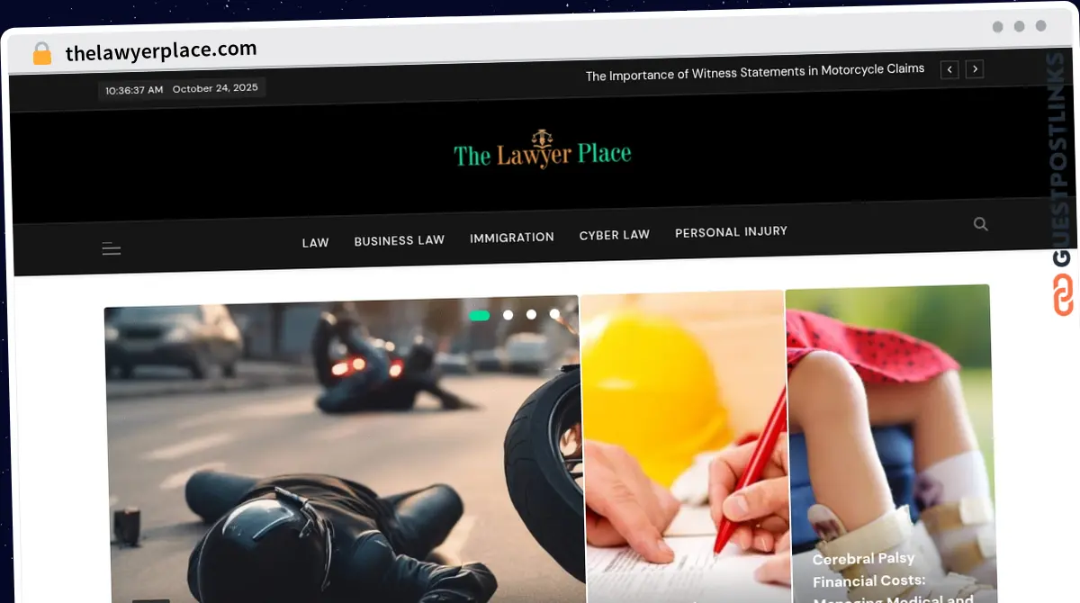 Publish Guest Post on thelawyerplace.com