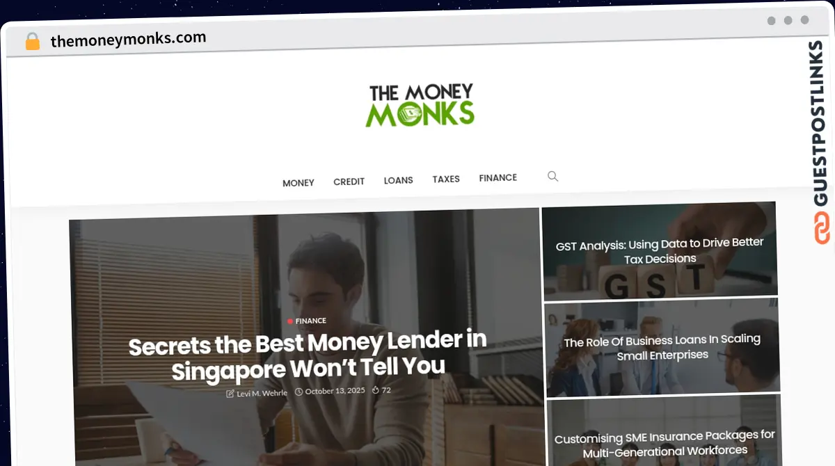 Publish Guest Post on themoneymonks.com