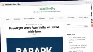 Publish Guest Post on thesparkshop.blog