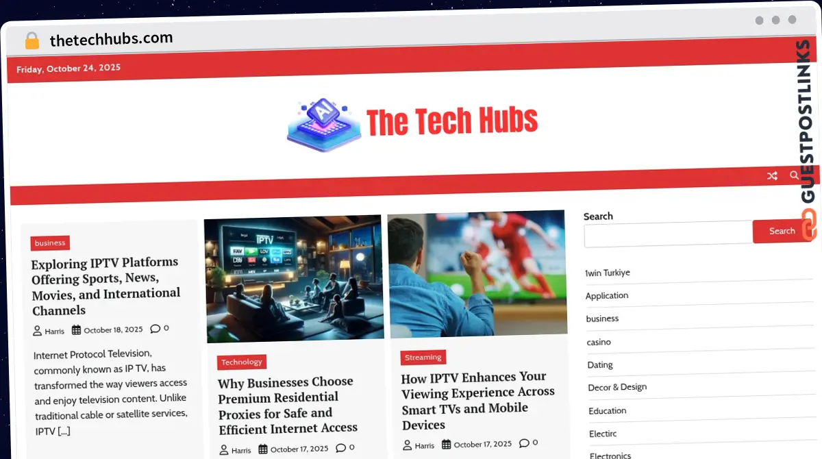 Publish Guest Post on thetechhubs.com