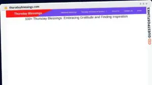 Publish Guest Post on thursdayblessings.com