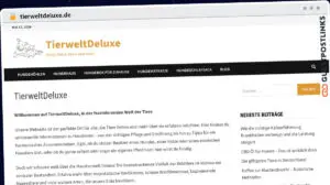 Publish Guest Post on tierweltdeluxe.de