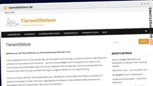 Publish Guest Post on tierweltdeluxe.de