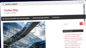 Publish Guest Post on toolbox-mag.de
