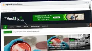 Publish Guest Post on tophealthytrials.com
