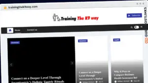 Publish Guest Post on trainingthek9way.com