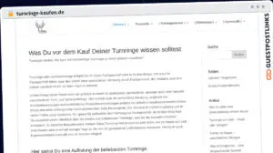 Publish Guest Post on turnringe-kaufen.de