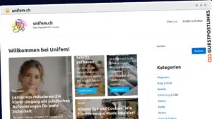 Publish Guest Post on unifem.ch