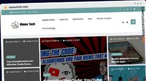 Publish Guest Post on waowtech.com