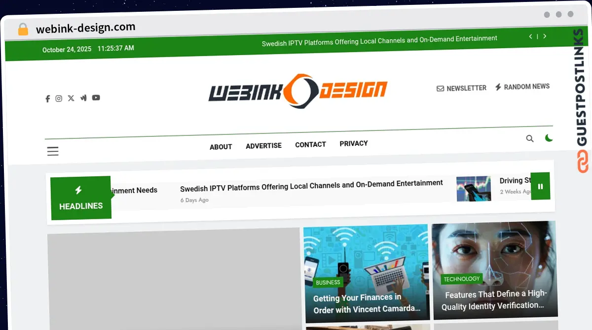 Publish Guest Post on webink-design.com