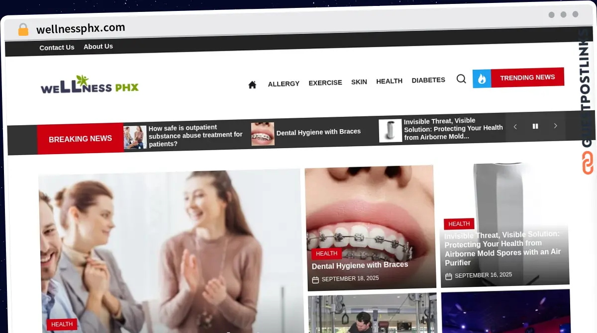 Publish Guest Post on wellnessphx.com