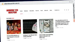 Publish Guest Post on wheretowatchh.com.in