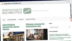 Publish Guest Post on wirtschafts-nachrichten.de