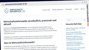 Publish Guest Post on wirtschaftsinformatik-24.de