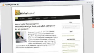 Publish Guest Post on wohn-journal.at