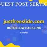 Buy Guest Post on justfreeslide.com