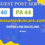 Buy Guest Post on misumiskincare.com