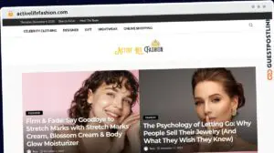 Publish Guest Post on activelifefashion.com