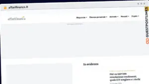 Publish Guest Post on affarifinanza.it