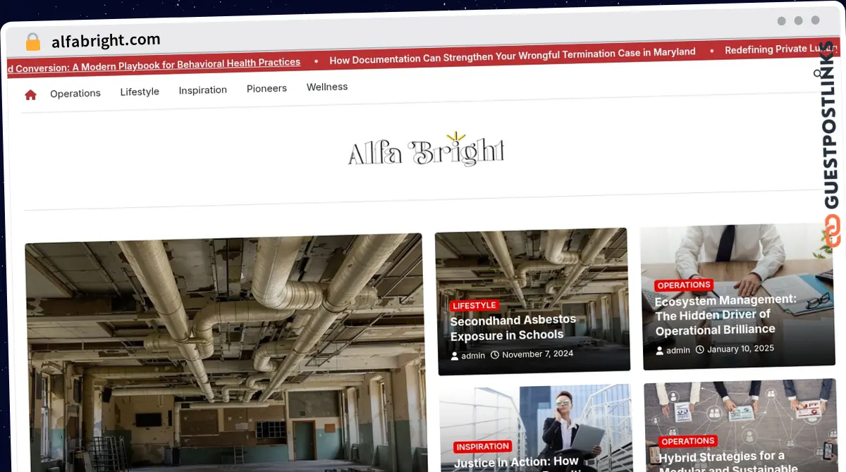 Publish Guest Post on alfabright.com
