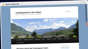 Publish Guest Post on alpen-urlaub.com