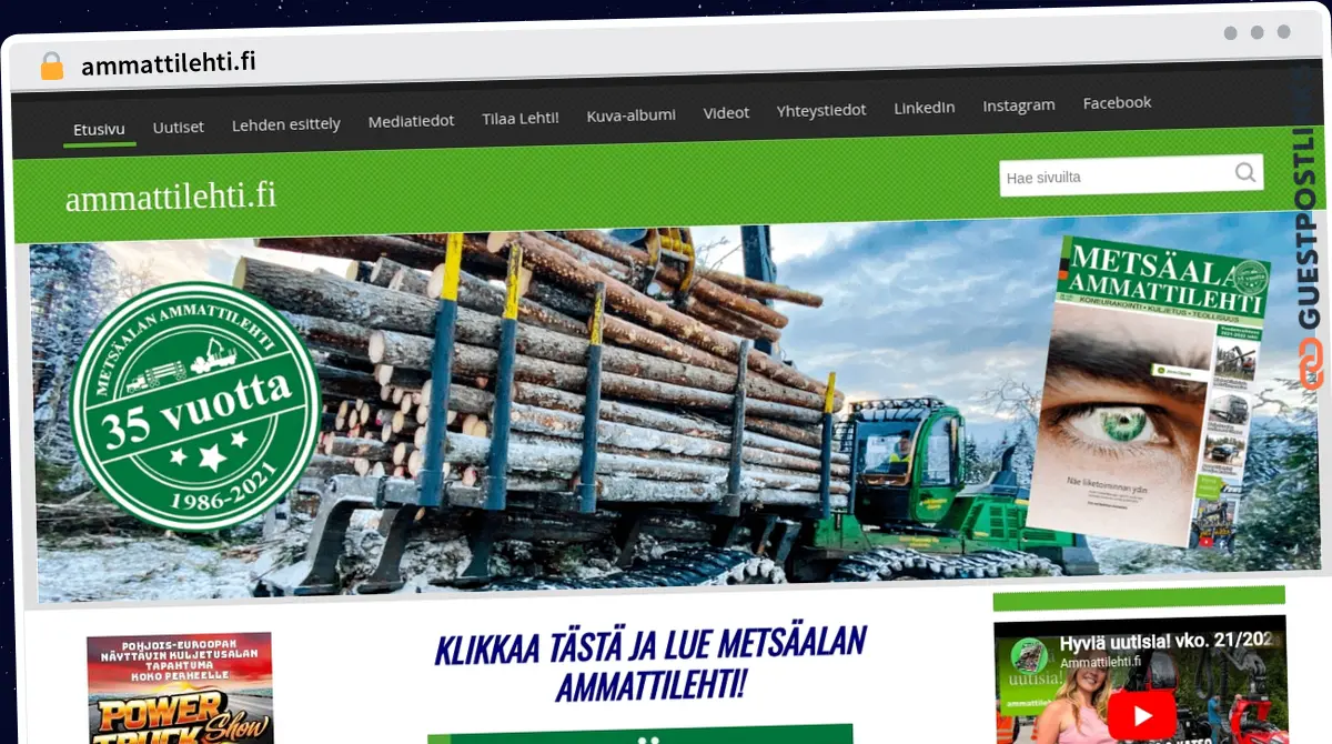 Publish Guest Post on ammattilehti.fi