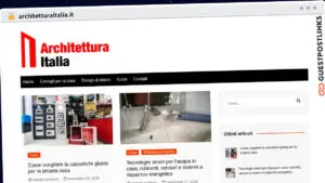 Publish Guest Post on architetturaitalia.it