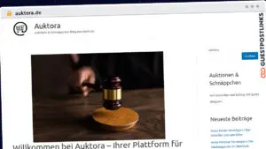 Publish Guest Post on auktora.de