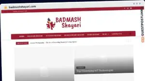Publish Guest Post on badmashshayari.com