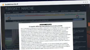 Publish Guest Post on basketmarche.it