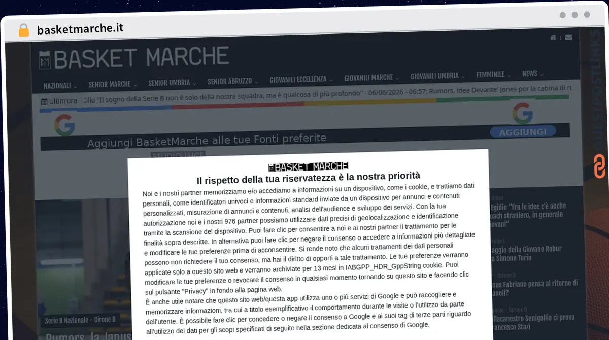 Publish Guest Post on basketmarche.it