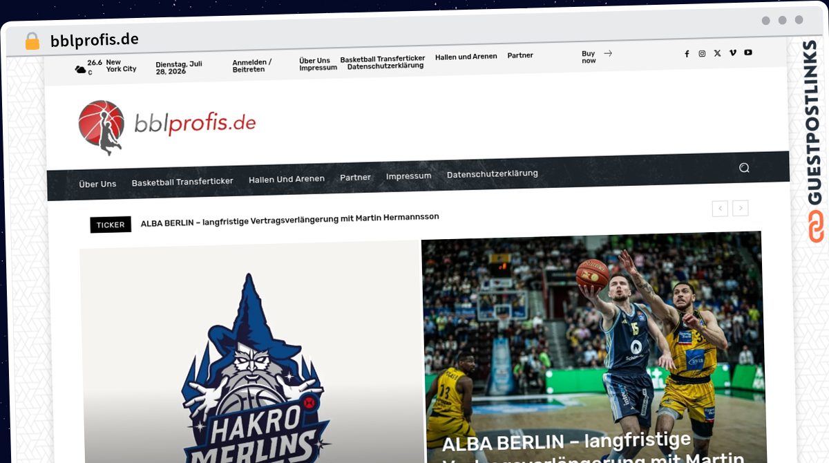 Publish Guest Post on bblprofis.de