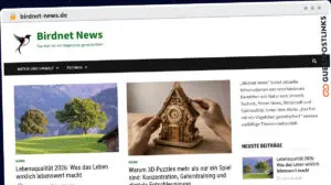 Publish Guest Post on birdnet-news.de