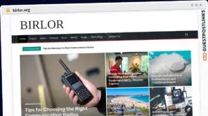 Publish Guest Post on birlor.org