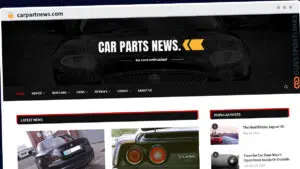 Publish Guest Post on carpartnews.com