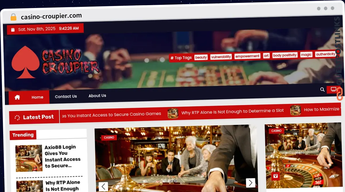 Publish Guest Post on casino-croupier.com
