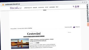 Publish Guest Post on cestovani.tiscali.cz