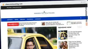 Publish Guest Post on cheerstotraveling.com
