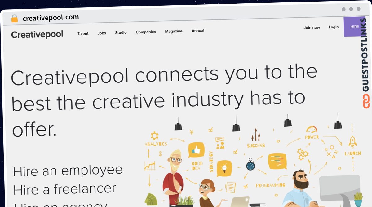 Publish Guest Post on creativepool.com
