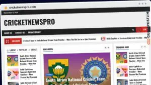 Publish Guest Post on cricketnewspro.com